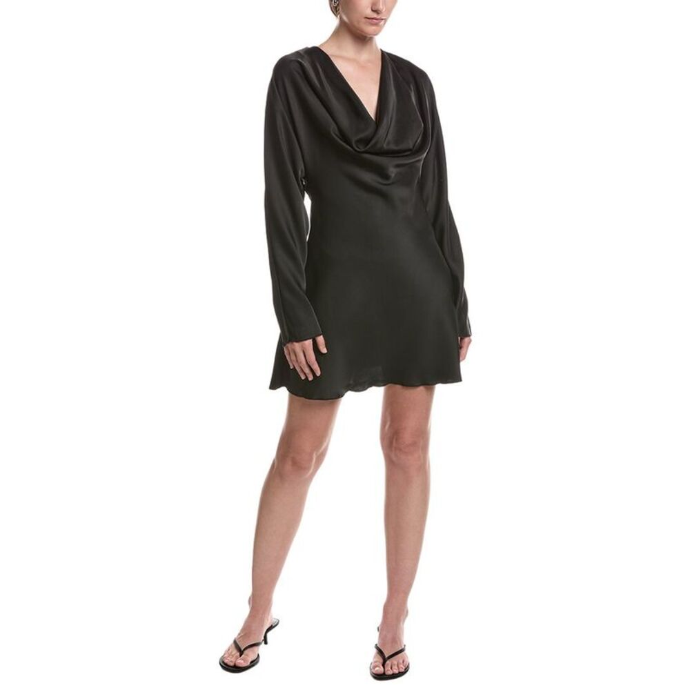Moonsea Womens Midi Cocktail Dress, Black